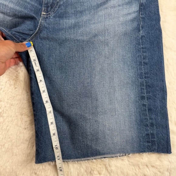 AG NWT Adriana Goldsmith Jeans Hattie Short High-Rise Bermuda Women's 29 - Picture 4 of 6
